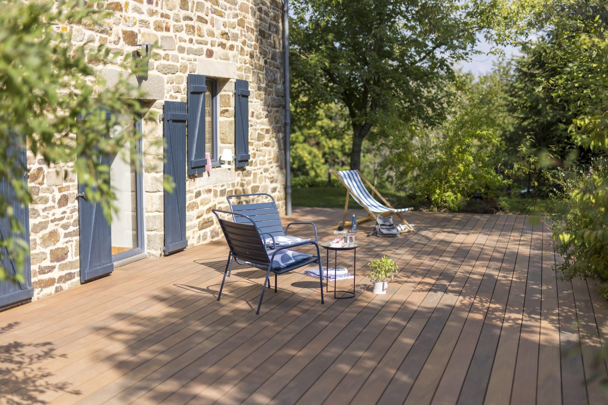 Terrasse composite réalisée à Toulouse par WOOD DECK Les Terrasses d'Occitanie